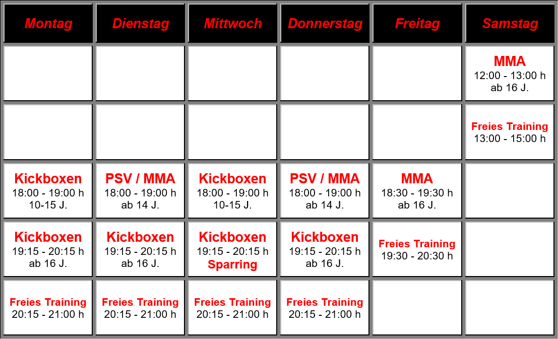 stdpsvmma Akademie f&uuml;r Selbstverteidigung & Kickboxen Weinstadt